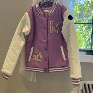 New with Tags Madden Girl Bomber Jacket size 14/16 color lilac